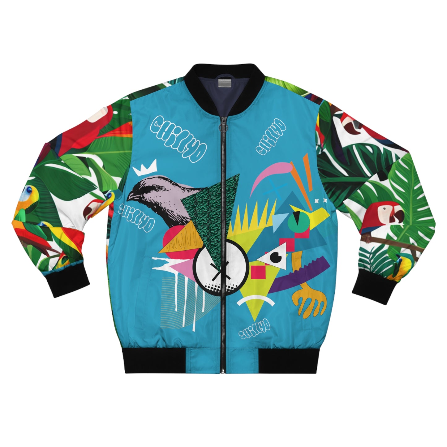 KYEOP Turquoise Bomber Jacket