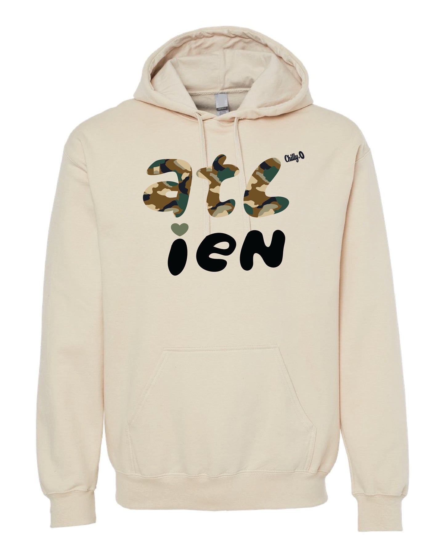 ATLien Hoodie Camo Cream