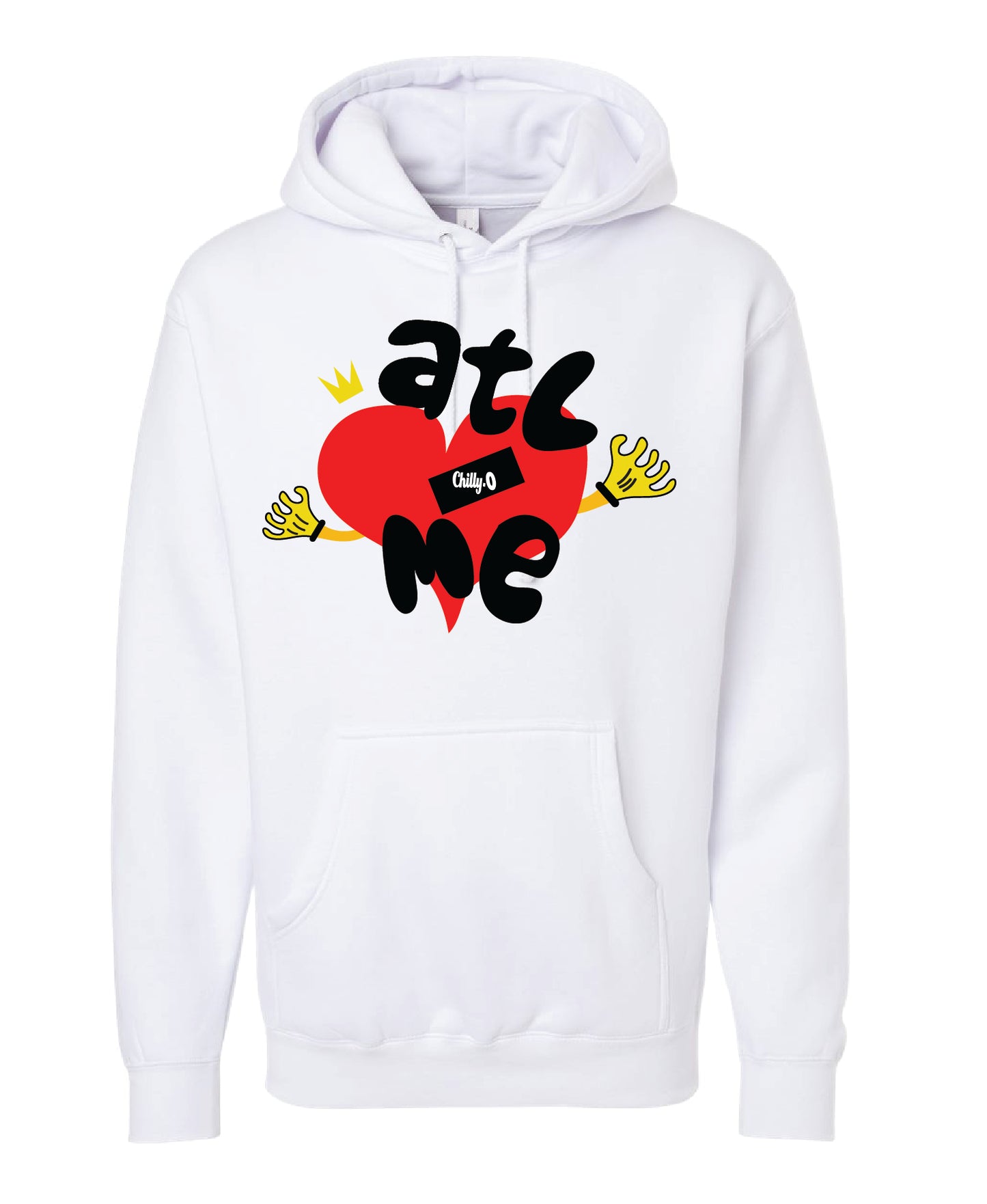 ATL Love Me Hoodie White