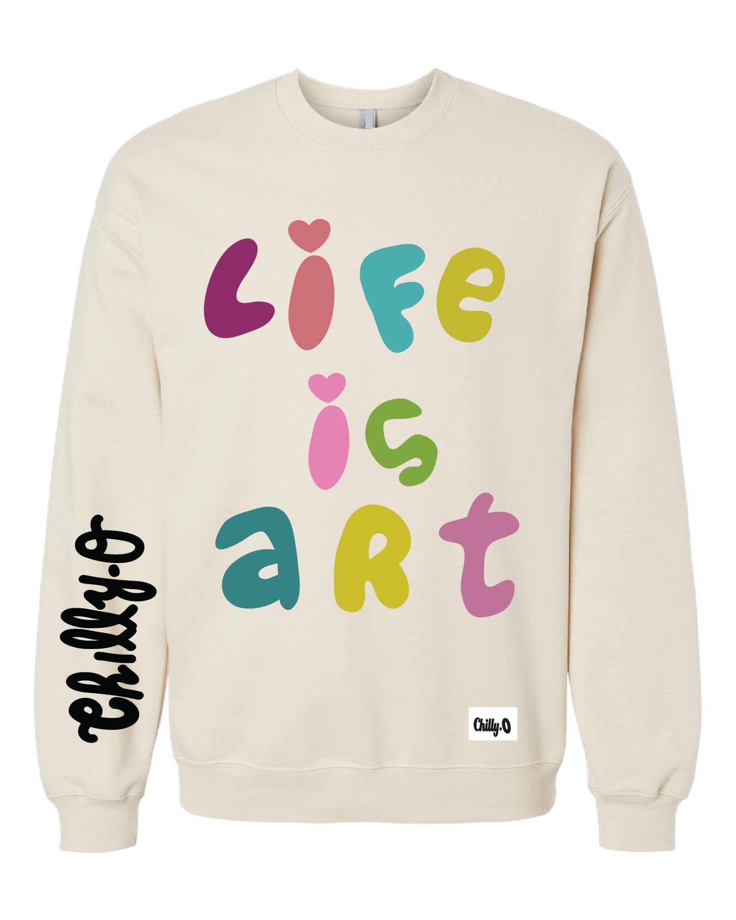 Life is Art Crew Sweatshirt