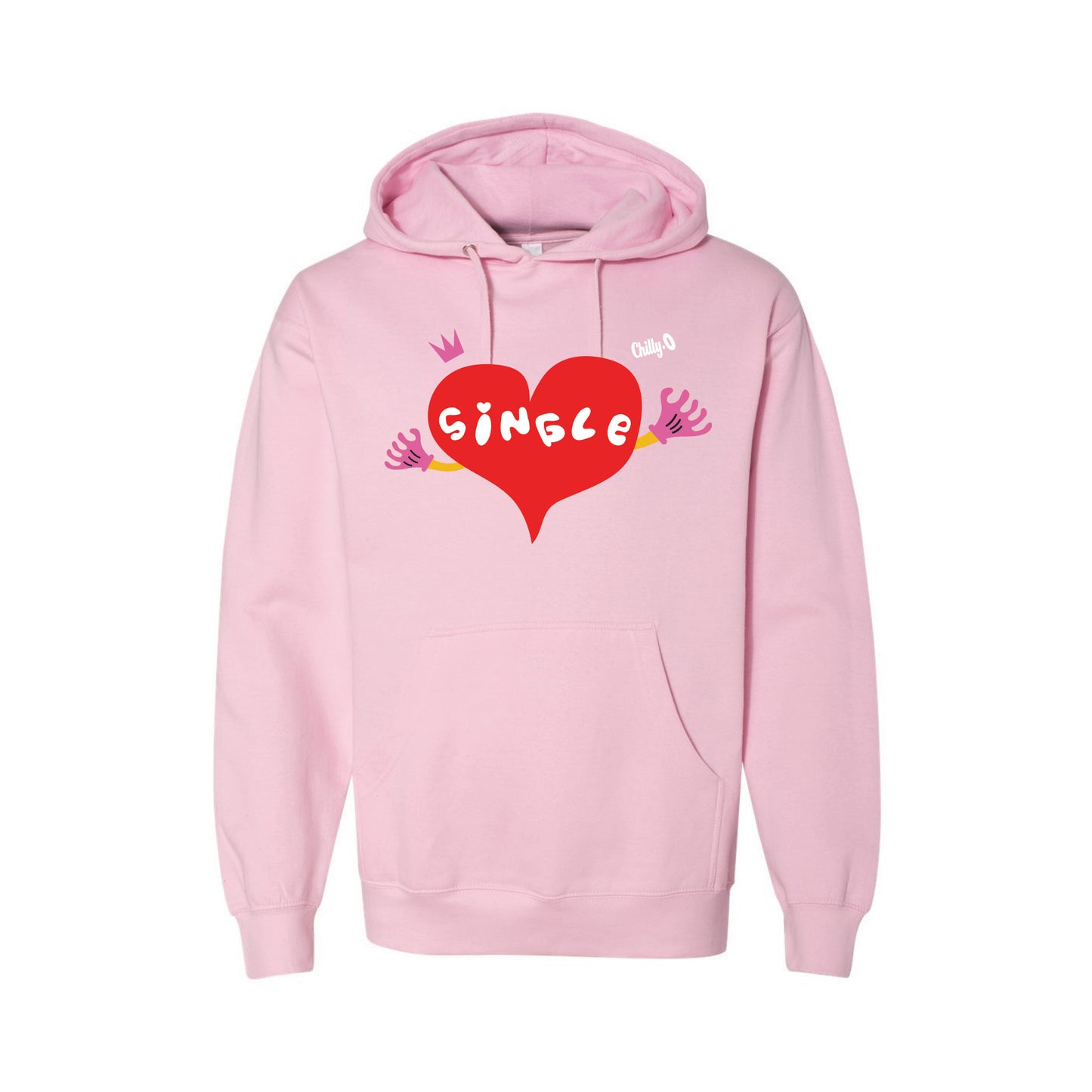 Single Hoodie Pink