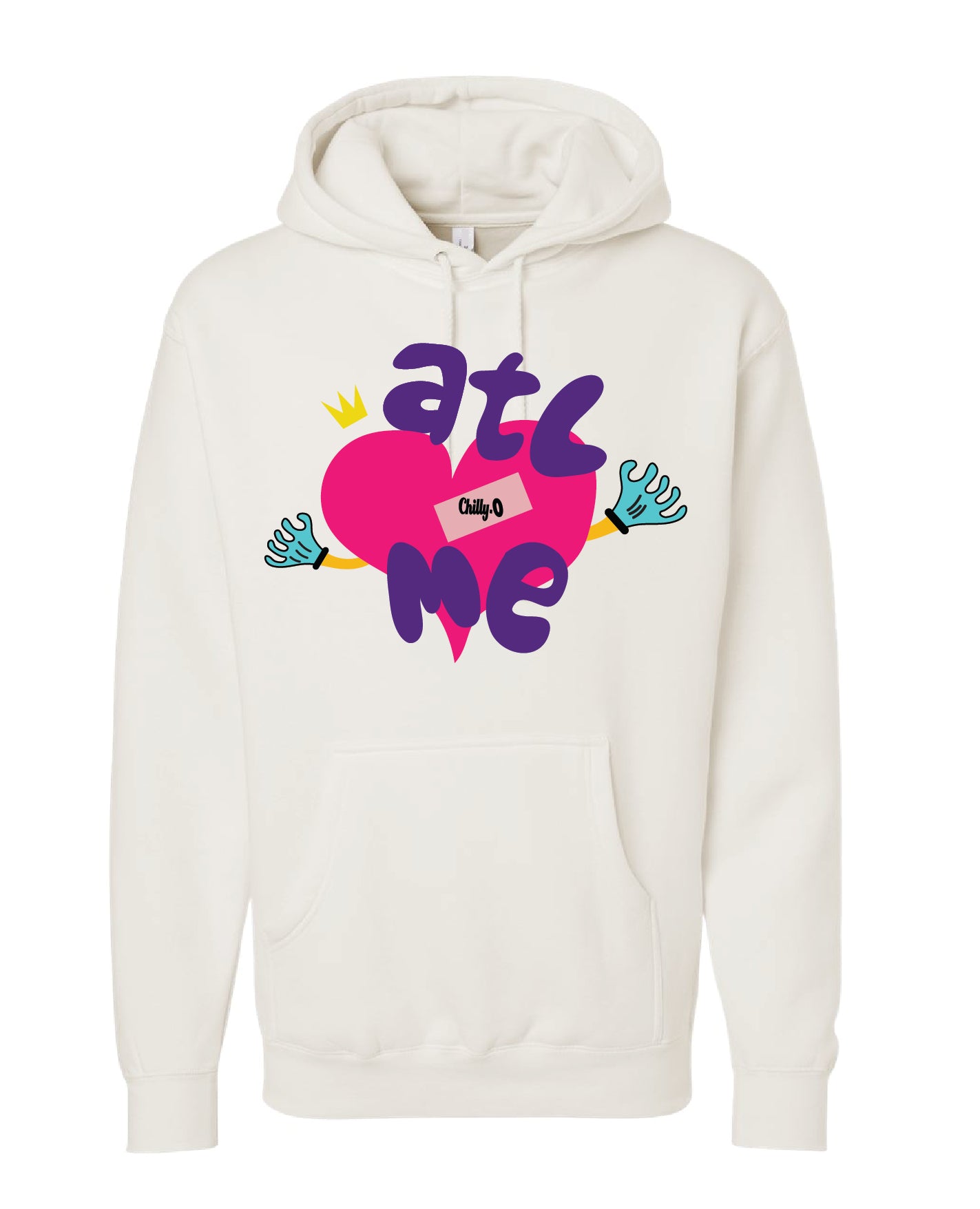 ATL Love Me Hoodie Cream