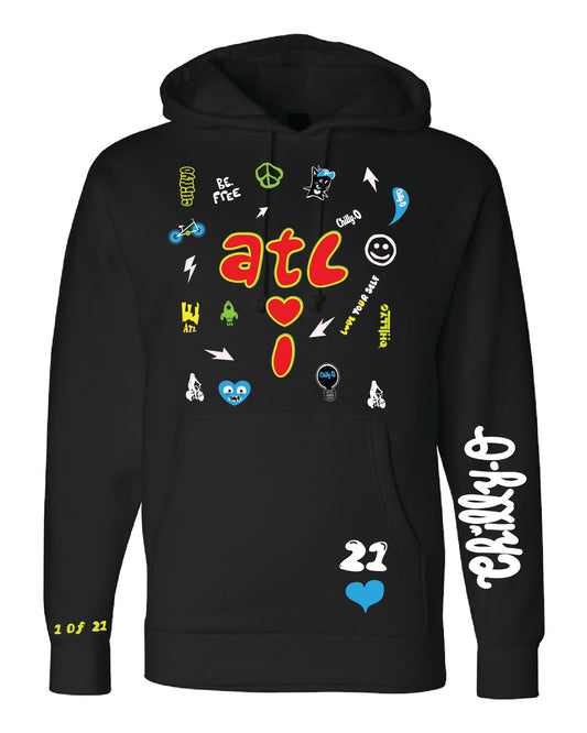 Chilly-O Anniversary ATL Luv I 21 Hoodie