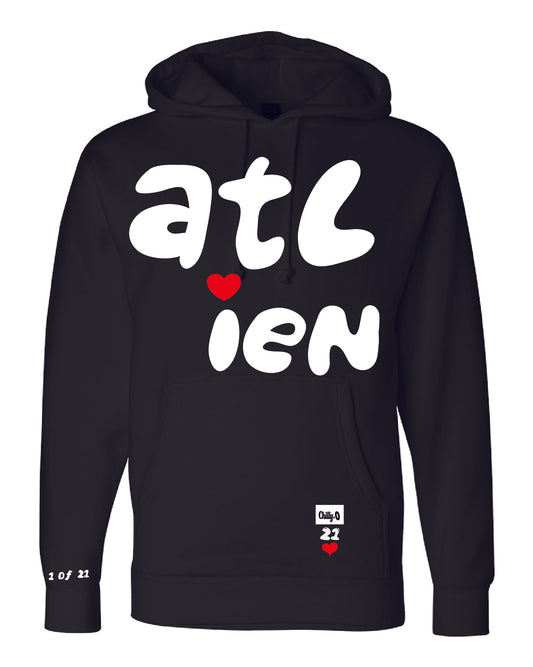Classic Chilly-O Atlien Black Hoodie [Limited Run Only]