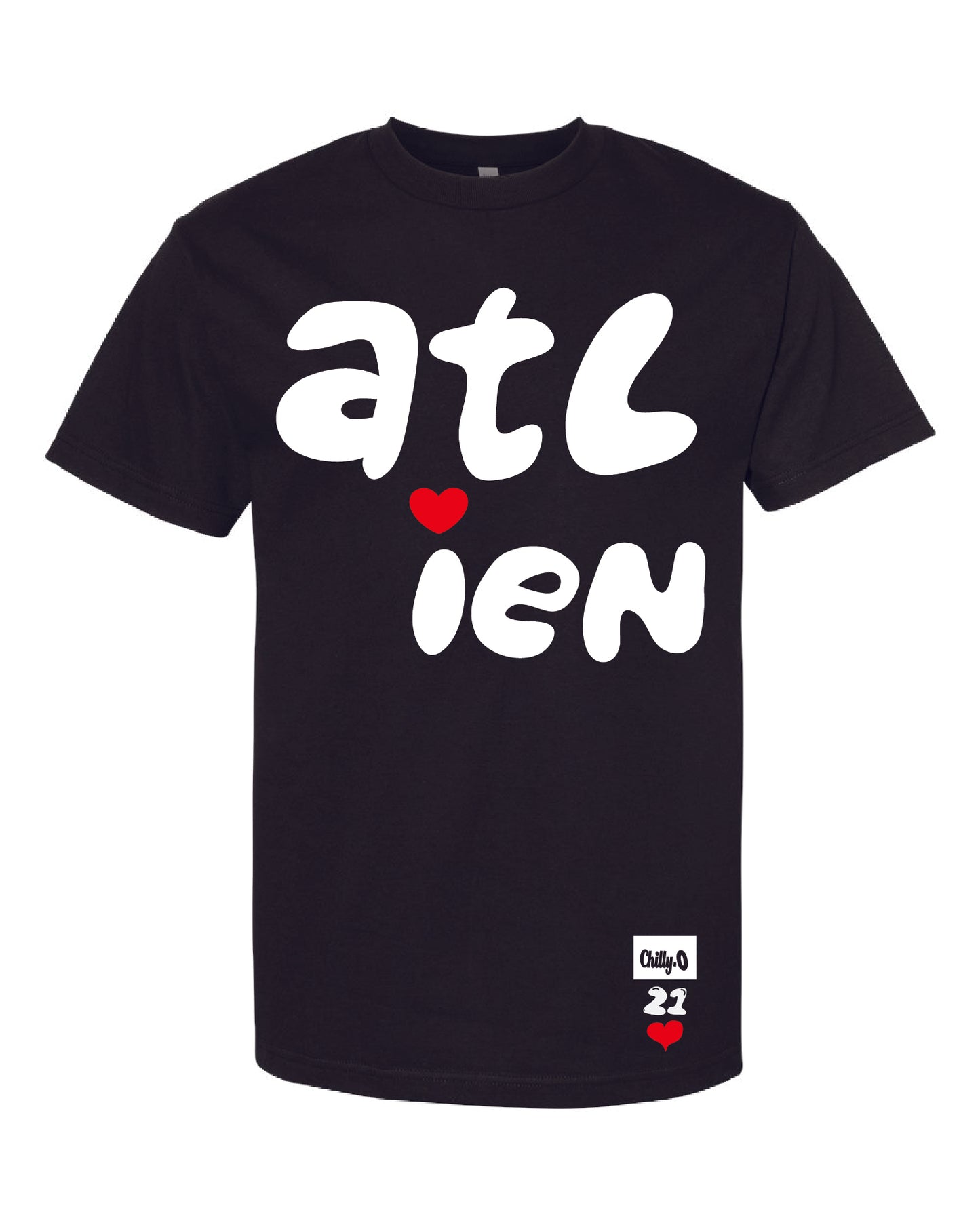 Classic Chilly-O Atlien Black T-Shirt [Limited Run Only]