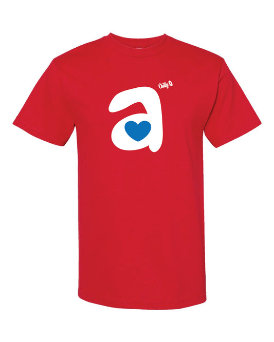 ATL Luv I Stars T-Shirt Red